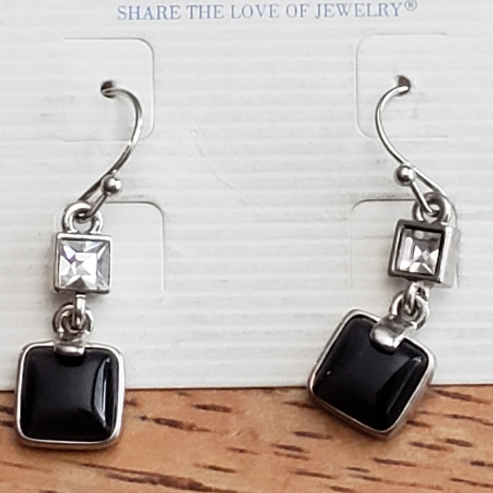 Silver earrings